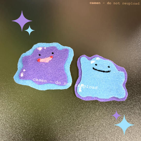 Handmade Ditto Felt Magnets Handmade Ditto Felt Magnets