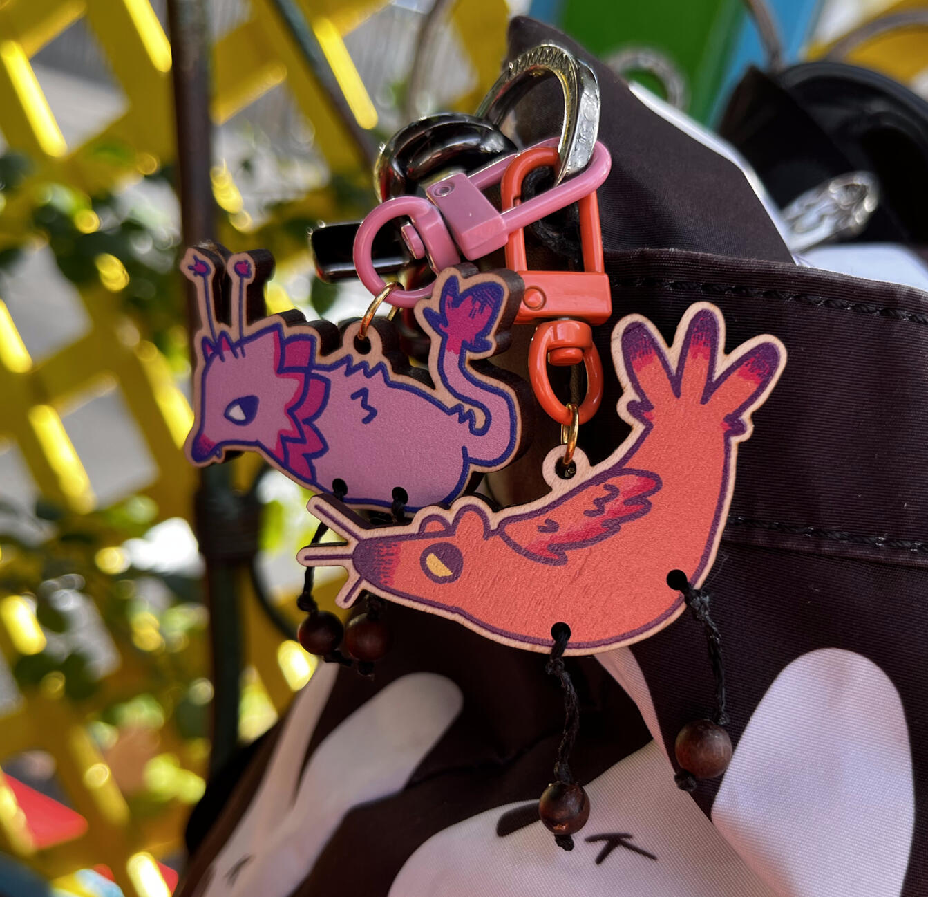 Dangly Creatures! Wooden Charms Dangly Creatures! Wooden Charms