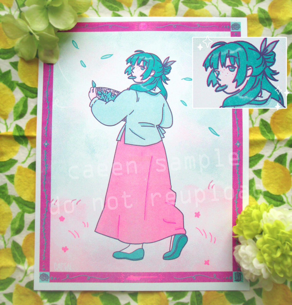 Maomao 2-Color Riso, 2025