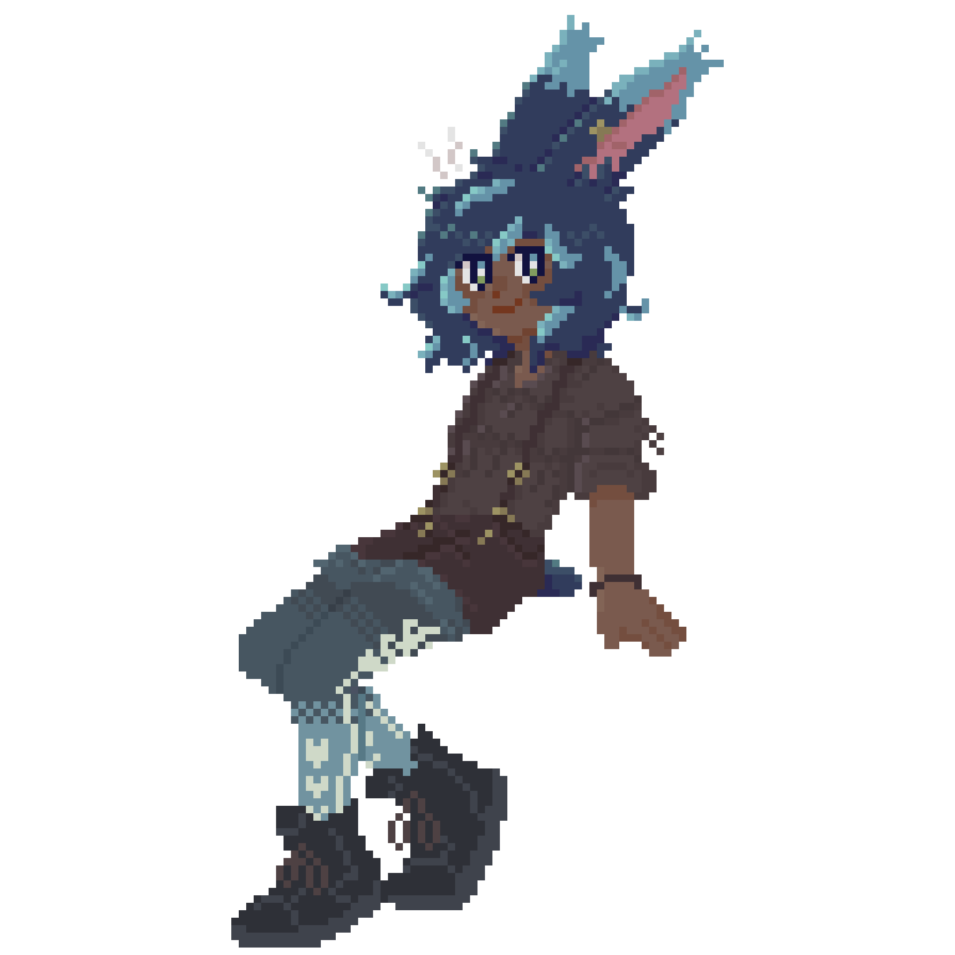 Liv Laugh Love, 2024, Aseprite