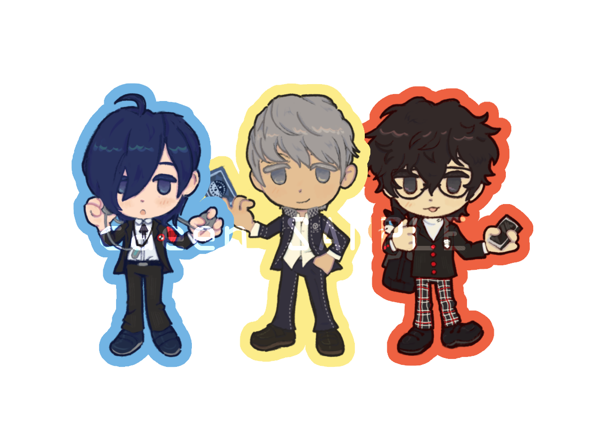 Persona 3/4/5 Charms