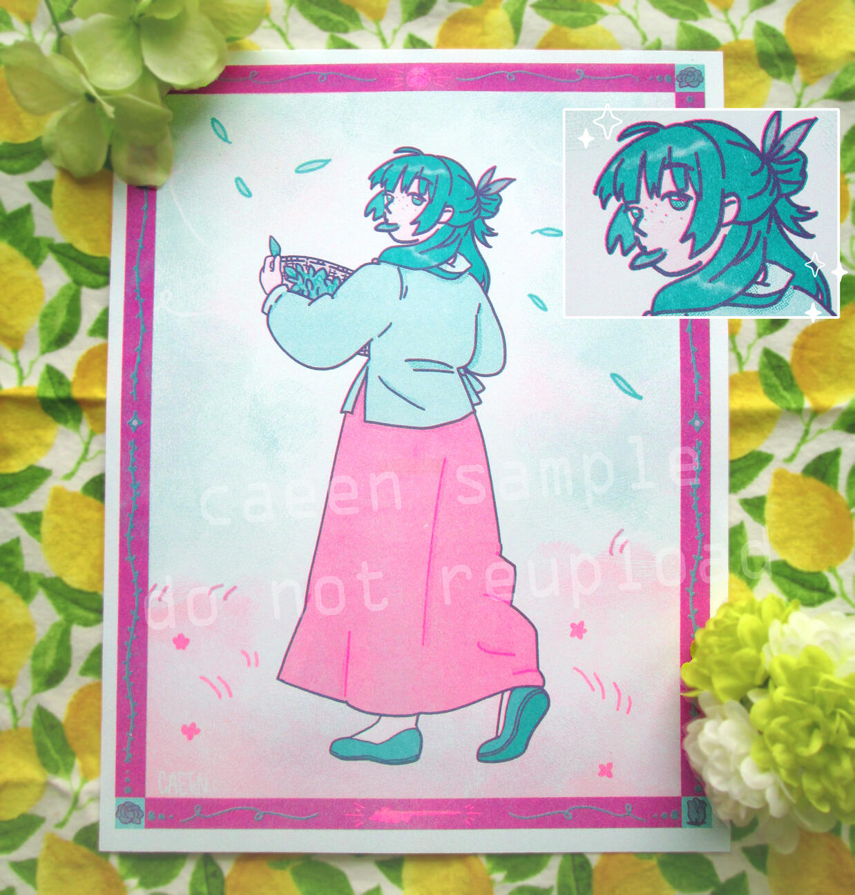 Maomao 2-Color Riso